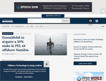 Tablet Screenshot of offshore-technology.com